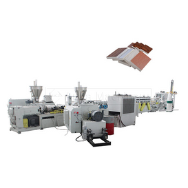 Máquina para fabricar tableros de espuma de PVC