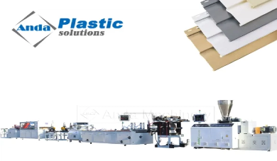 Avance de la eficiencia y la calidad con las máquinas de fabricación de paneles de sofito: una inmersión profunda en la línea de producción del panel Soffit de PVC