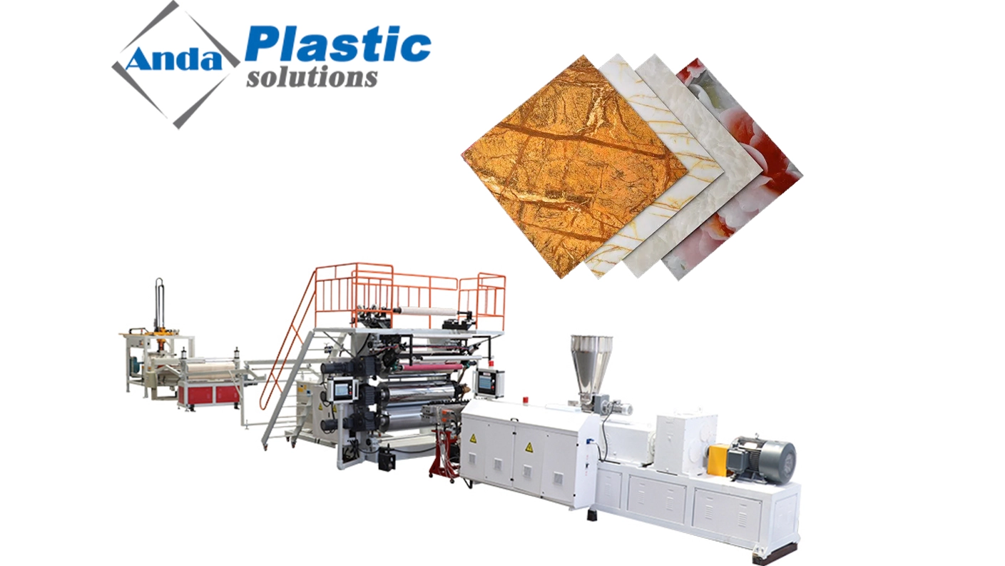 ¿Cómo se hace la hoja de mármol de PVC?