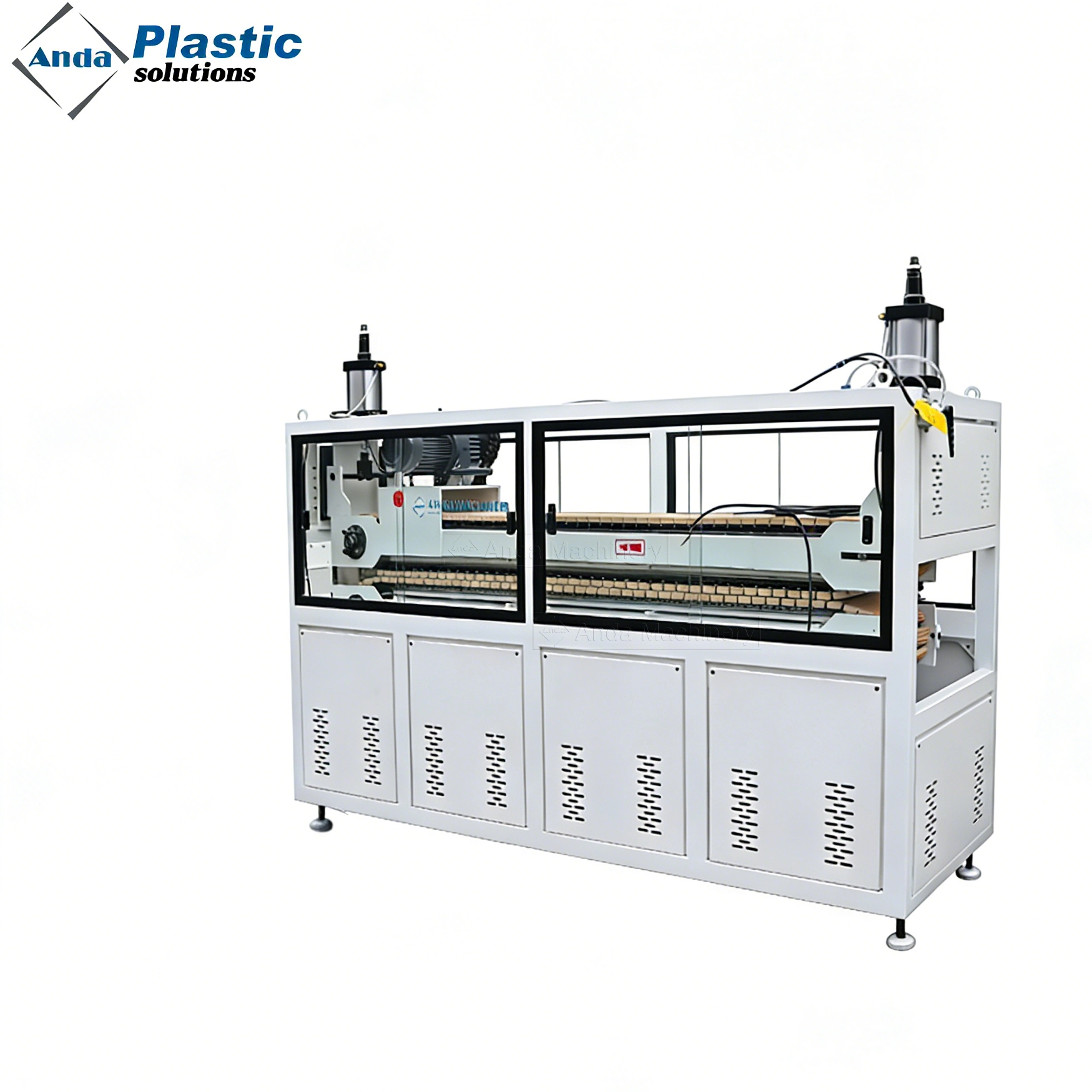 Anda Maquinaria Línea de producción de paneles de pared de PVC y paneles estriados