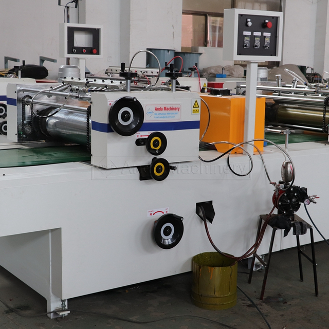 Línea de impresión de tableros de puertas de PVC y recubrimiento UV