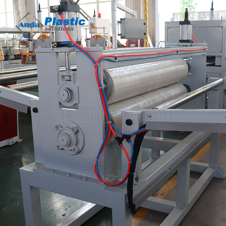 Anda Máquina de fabricación de mármol de PVC