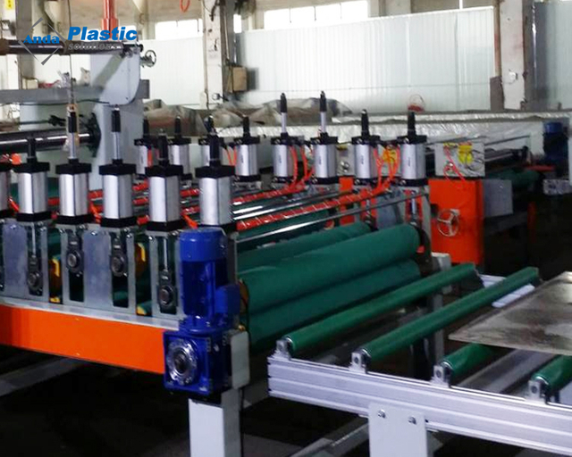 Máquina de laminación plana de PVC