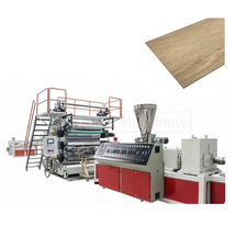 Línea de producción de piso LVT