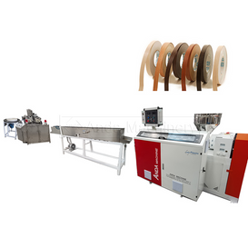 Máquina de extrusión de banda de borde de PVC de un solo tornillo