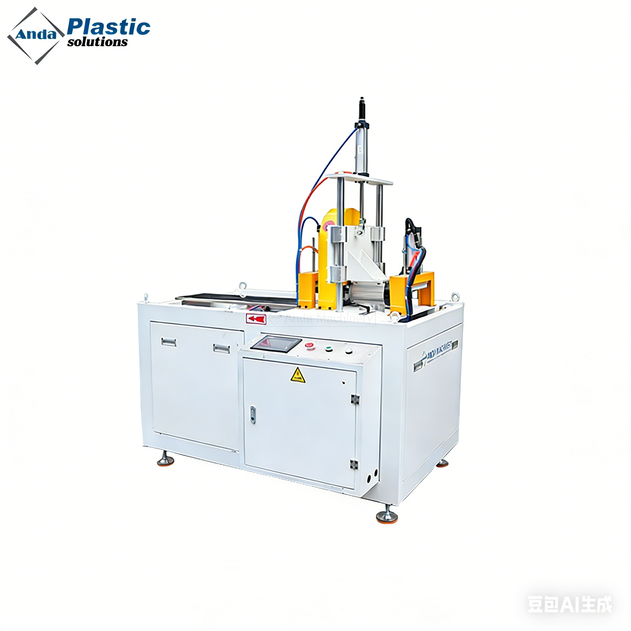 Máquina para fabricar paneles de pared estriados de WPC de alta velocidad