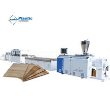 Línea de producción de paneles de pared de la máquina WPC Panel Machine Bamboal Bamboal