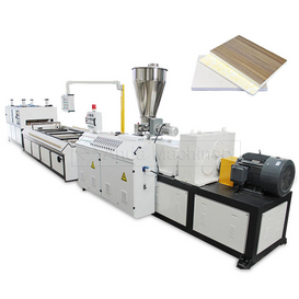 Máquina para fabricar tableros de puertas de PVC
