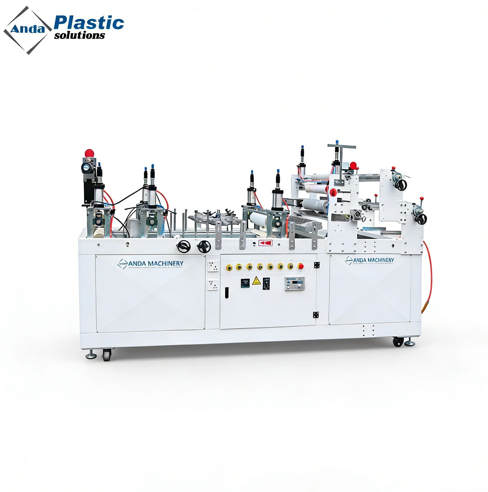 Anda Maquinaria Línea de producción de paneles de pared de PVC y paneles estriados