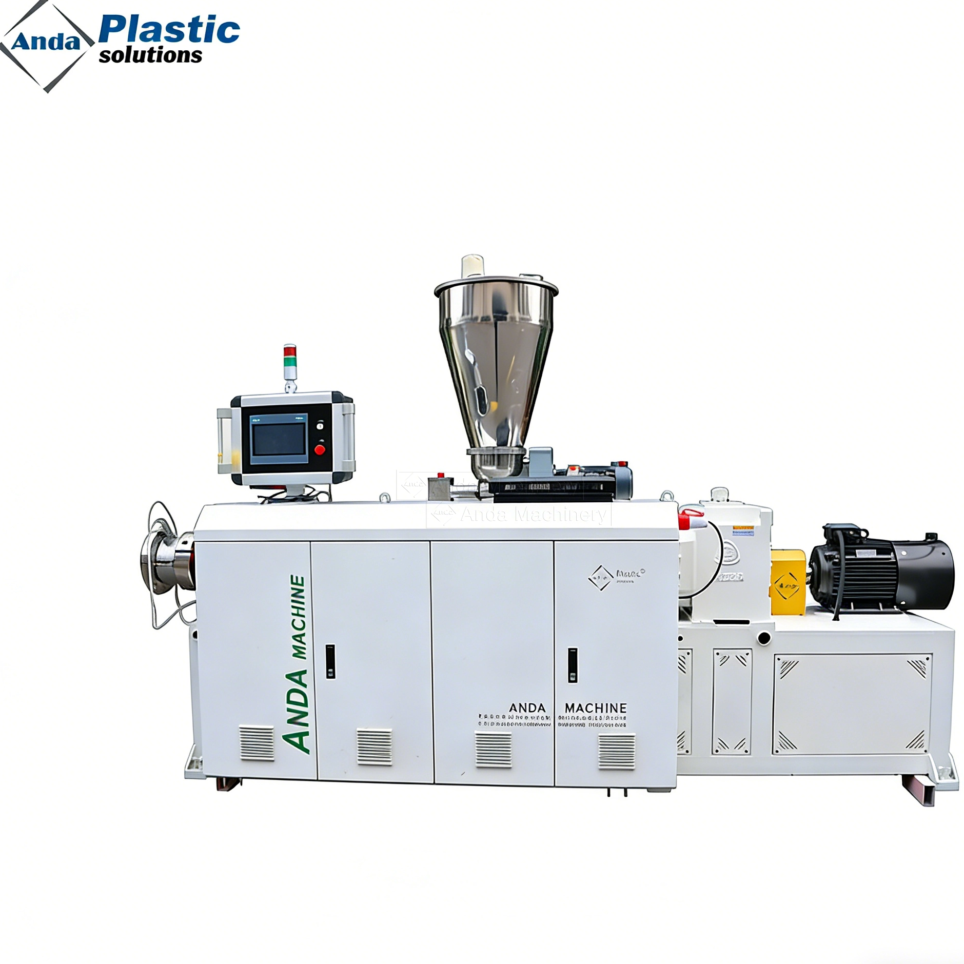 Anda Maquinaria Línea de producción de paneles de pared de PVC y paneles estriados