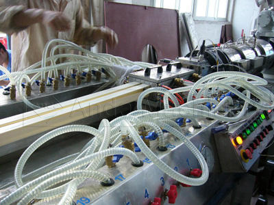 Máquina de canalización de cables de PVC
