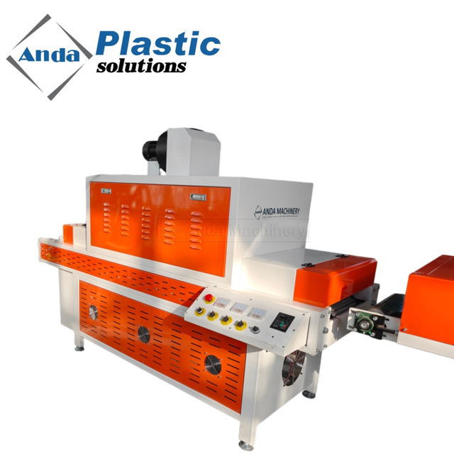 Línea de producción automática de impresión de bandas de borde de PVC y recubrimiento UV
