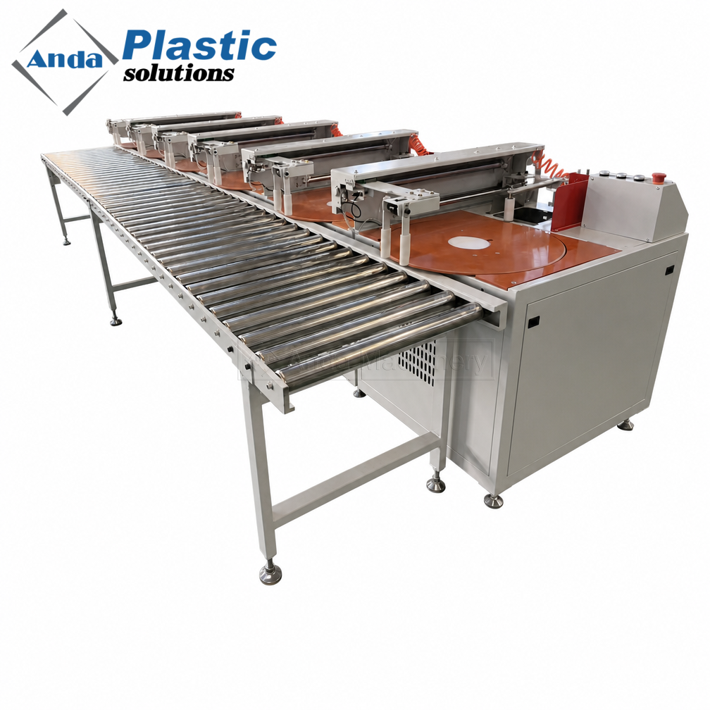 Bobinadora automática de bandas de borde de PVC