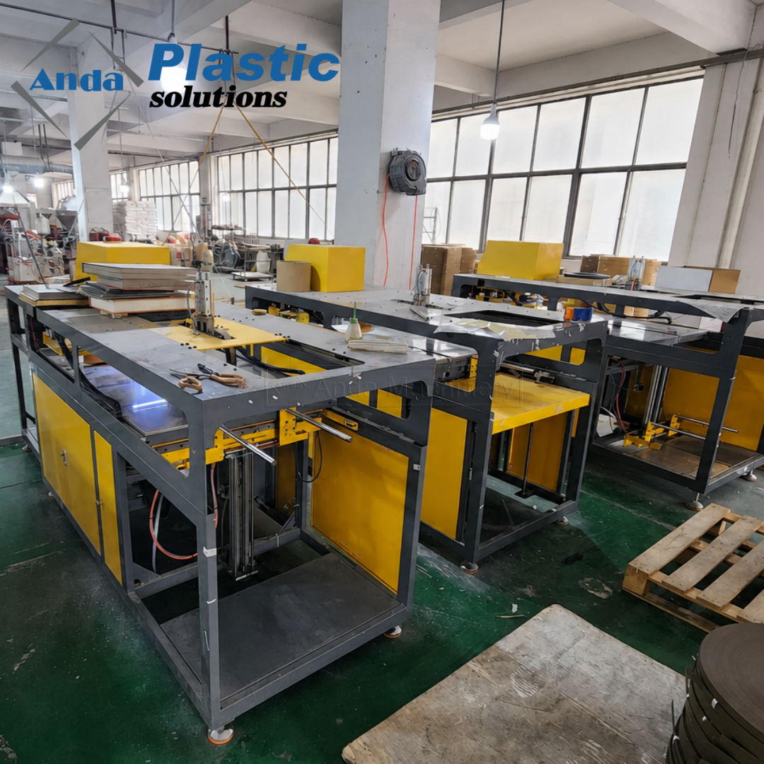 Bobinadora automática de bandas de borde de PVC